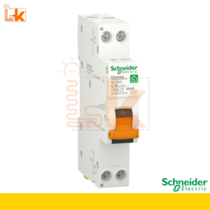 SCHNEIDER DOMAE RCBO 1PN C 16A 30MA AC 6000A SLIM