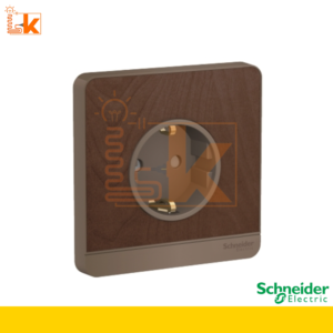AVATARON SOCKET-OUTLET 16A 2P+EARTH SCHUKO WOOD