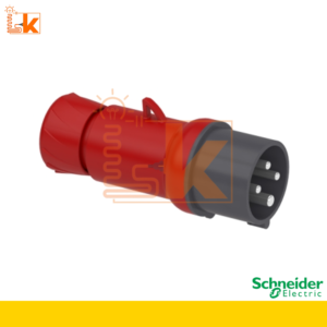 SCHNEIDER MOBILE PLUG IP44 16A 3P+PE 380-415V MERAH