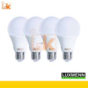 LUXMENN LED BULB 7W WARM WHITE (ISI 4 PCS)