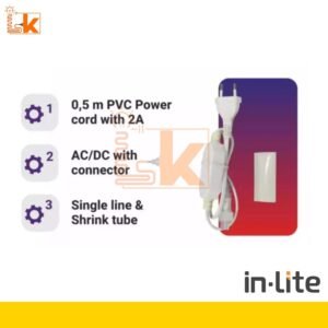 IN-LITE PVC POWER CORD (SAMBUNGAN KABEL POWER) INFS286